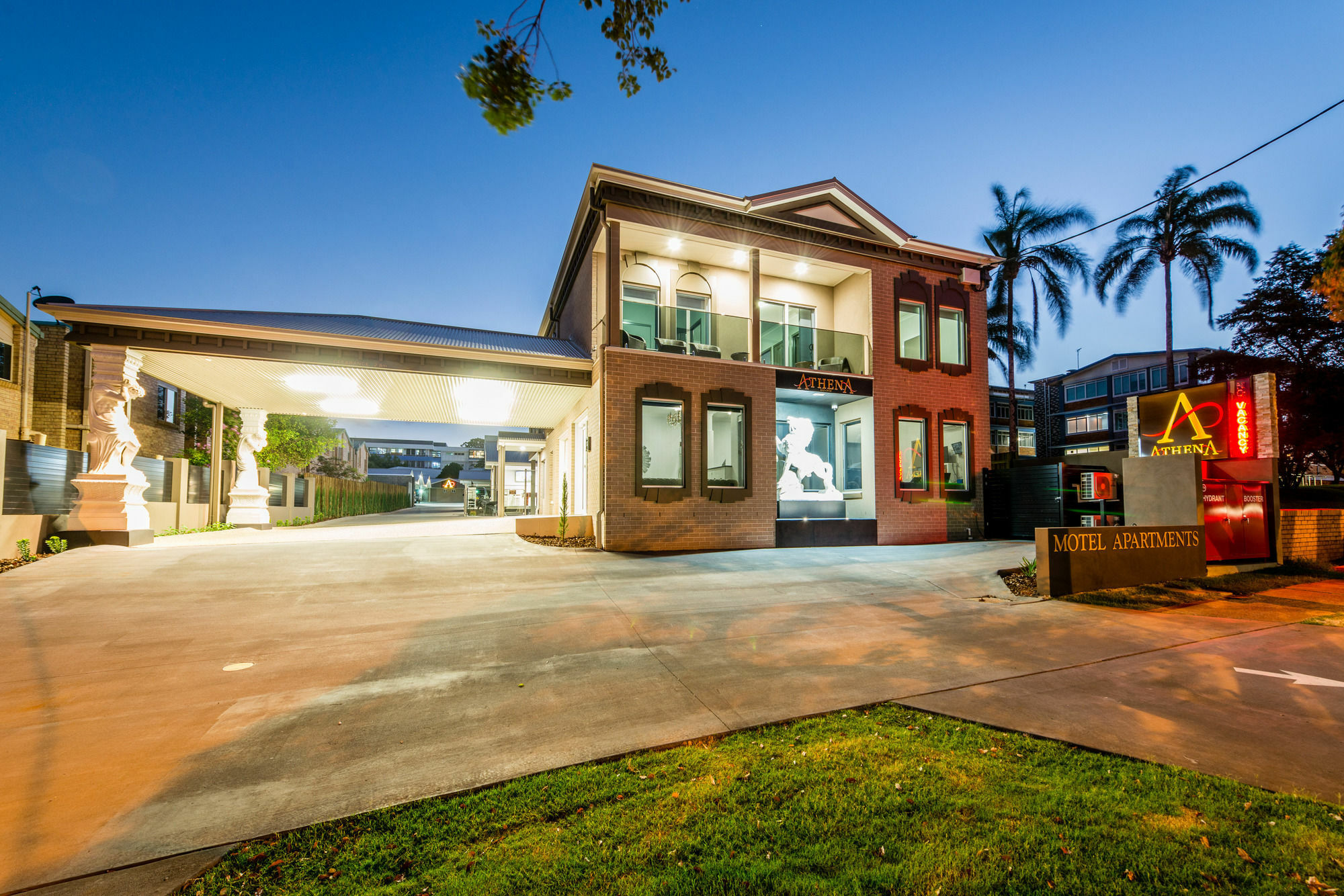 Athena Motel Apartments Toowoomba Extérieur photo